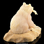 Композиция из кости "Медведь", фотография 3. Интернет-магазин ЛАВКА ПОДАРКОВ