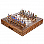 Шахматы деревянные с металлическими фигурами "Бородино" 47х47 см, фотография 13. Интернет-магазин ЛАВКА ПОДАРКОВ