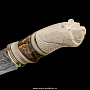 Нож сувенирный с рукоятью из кости "Хозяин", фотография 3. Интернет-магазин ЛАВКА ПОДАРКОВ