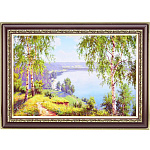 Картина "Пейзаж" 20 х 30 см