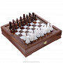 Шахматы из камня "Европейские", фотография 1. Интернет-магазин ЛАВКА ПОДАРКОВ