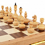 Шахматы-шашки деревянные "Неваляшки" 37х37 см, фотография 2. Интернет-магазин ЛАВКА ПОДАРКОВ