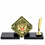 Настольный набор из натурального камня "Герб", фотография 1. Интернет-магазин ЛАВКА ПОДАРКОВ