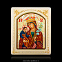 Икона "Божия Матерь Неувядаемый Цвет" с перламутром, фотография 1. Интернет-магазин ЛАВКА ПОДАРКОВ