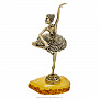 Статуэтка с янтарем "Балерина", фотография 1. Интернет-магазин ЛАВКА ПОДАРКОВ