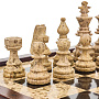 Шахматы из натурального камня "Американские" 43х43 см, фотография 9. Интернет-магазин ЛАВКА ПОДАРКОВ