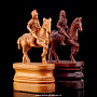 Шахматный стол из дерева "Битва на Ниле" в эксклюзивном наборе, фотография 13. Интернет-магазин ЛАВКА ПОДАРКОВ