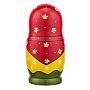 Матрешка "Вятка" 5 мест, фотография 3. Интернет-магазин ЛАВКА ПОДАРКОВ