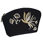Косметичка "Птица". Черная с вышивкой, фотография 6. Интернет-магазин ЛАВКА ПОДАРКОВ
