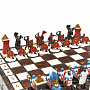 Шахматы деревянные "Ледовое побоище", фотография 3. Интернет-магазин ЛАВКА ПОДАРКОВ