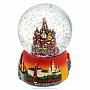 Сувенир снежный шар "Москва", фотография 4. Интернет-магазин ЛАВКА ПОДАРКОВ