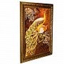 Картина янтарная "Павлины" 80х60 см, фотография 2. Интернет-магазин ЛАВКА ПОДАРКОВ