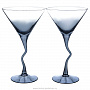 Набор бокалов для мартини "Черное море" 200 мл, фотография 1. Интернет-магазин ЛАВКА ПОДАРКОВ