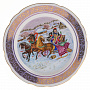 Тарелка декоративная "Русская тройка. Похищение красавицы", фотография 3. Интернет-магазин ЛАВКА ПОДАРКОВ