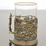 Подстаканники "Рыбалка". Латунь, фотография 3. Интернет-магазин ЛАВКА ПОДАРКОВ