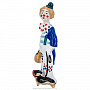 Керамическая статуэтка "Клоун с таксой", фотография 2. Интернет-магазин ЛАВКА ПОДАРКОВ