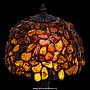 Настольная лампа из янтаря и бронзы. Высота 47 см, фотография 2. Интернет-магазин ЛАВКА ПОДАРКОВ