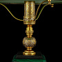 Лампа настольная кабинетная на малахитовой подставке. Златоуст, фотография 4. Интернет-магазин ЛАВКА ПОДАРКОВ