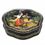 Шкатулка с художественной росписью "Частушка", фотография 2. Интернет-магазин ЛАВКА ПОДАРКОВ