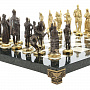 Шахматы из камня с бронзовыми фигурами "Русские", фотография 13. Интернет-магазин ЛАВКА ПОДАРКОВ