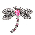  Традиции ФАБЕРЖЕ Брошь"СТРЕКОЗА" 3,5*4см 1005
