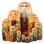 Матрешка "Сказка" 15 мест, фотография 3. Интернет-магазин ЛАВКА ПОДАРКОВ