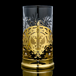 0029453  Златоуст ПОДСТАКАННИК просечной рисованный "ГЕРБ"  (001875)