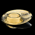 Подставка под яйцо с позолотой. Златоуст