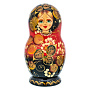 Матрешка "Клубника" 5 мест, фотография 2. Интернет-магазин ЛАВКА ПОДАРКОВ