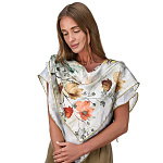 007108909 ПЛАТОК шелк 100% 89*89см ручной подшив в П/У