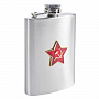 Фляжка с символикой "Звезда", фотография 1. Интернет-магазин ЛАВКА ПОДАРКОВ