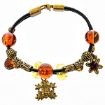 0058589/2160 Браслет Оберег Денежная лягушка