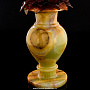 Сувенир "Цветы в вазе" (янтарь, оникс), фотография 5. Интернет-магазин ЛАВКА ПОДАРКОВ