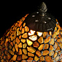 Комплект из двух настольных ламп из янтаря и бронзы "Зонтик", фотография 4. Интернет-магазин ЛАВКА ПОДАРКОВ
