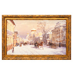 Картина-репродукция М.А.Сатарова "Храм Христа" 57х37 см