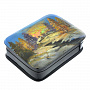 25775/11,5*8,5*3см-ЛЕТО Лаковая миниатюра Шкатулка "Пейзаж" ПЕРЛАМУТР, фотография 13. Интернет-магазин ЛАВКА ПОДАРКОВ