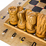 Эксклюзивные большие деревянные шахматы "Животный мир" 76х76 см, фотография 3. Интернет-магазин ЛАВКА ПОДАРКОВ