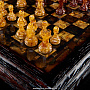 Шахматы в ларце с янтарными фигурами "Балтийское солнце", фотография 7. Интернет-магазин ЛАВКА ПОДАРКОВ