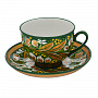 Чайная пара "Пробуждение". Хохлома, фотография 2. Интернет-магазин ЛАВКА ПОДАРКОВ
