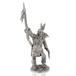 0066870 Олов.миниатюра некраш. 6-11мм Индеец с копьем