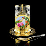 Подстаканник "Ангелочек". Златоуст
