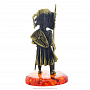 Статуэтка с янтарем "Рыцарь знаменосец" (коньячный), фотография 3. Интернет-магазин ЛАВКА ПОДАРКОВ