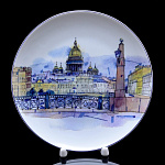 0051246/80.88710.00.1 ЛФЗ ТАРЕЛКА 195мм Эллипс С-Пб ПОЦЕЛУЕВ МОСТ ТН1