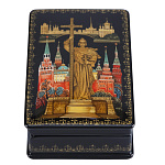 Шкатулка с художественной росписью "Князь Владимир"