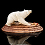 Скульптура из рога лося "Медведь", фотография 3. Интернет-магазин ЛАВКА ПОДАРКОВ