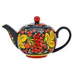 Чайник заварочный 0,5 л "Ягодки". Хохлома