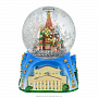 Сувенир снежный шар "Москва", фотография 5. Интернет-магазин ЛАВКА ПОДАРКОВ