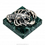 Статуэтка "Рак" на каменной подставке. Серебро 925*, фотография 2. Интернет-магазин ЛАВКА ПОДАРКОВ