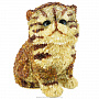 Скульптура из янтаря "Котенок", фотография 1. Интернет-магазин ЛАВКА ПОДАРКОВ