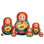 Матрешка "Варенька" 7 мест